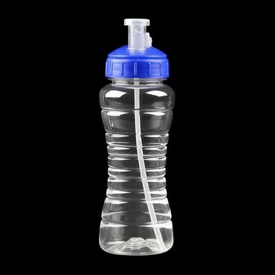 Botol Olahraga Plastik Kustom Pompa Semprot dalam Bentuk Bulat untuk Tim Olahraga