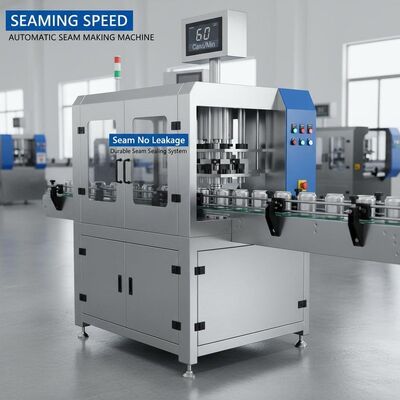 Mesin Penutup Otomatis ShengMing SM-003YF 30-60 Kaleng Per Menit dengan Sistem Penyegelan Tanpa Kebocoran