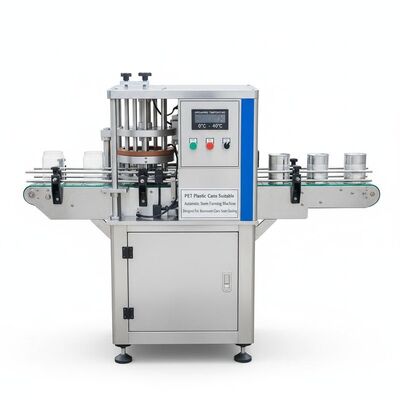 PET Plastik Kaleng Cocok Mesin Pembentuk Jahit Otomatis Suhu Operasi 0°C 40°C Dirancang Untuk Kaleng Aluminium Seam Sealing