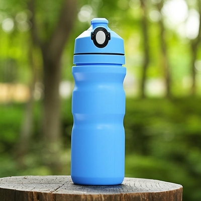 Botol Olahraga Plastik Custom Easy Pull Cover and Label Surface untuk Kegiatan Luar Ruang