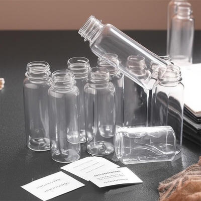 Botol Wadah Plastik PP Solusi Penyimpanan dan Dapat Digunakan Kembali dengan Label yang Dapat Disesuaikan