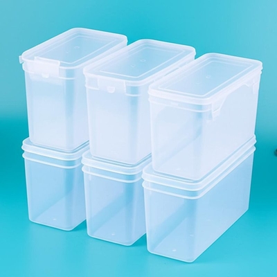 Botol Kontainer Plastik Bahan PP Sederhana dan Tahan Lama untuk Penyimpanan Terorganisir