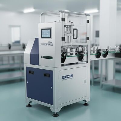 Mesin Seamer Otomatis 1,5 KW Konsumsi Daya Jahitan Listrik Tanpa Kebocoran Cocok untuk Aplikasi Penyegelan Kaleng Minuman