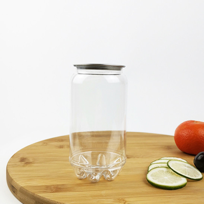 Pembuangan Botol Air Eco PLA 450ml Diamond Shape Salad Dressing Candy