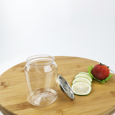 PLA 250ml Clear Water Bottles dengan Easy Pull Cover Food Water Beverage