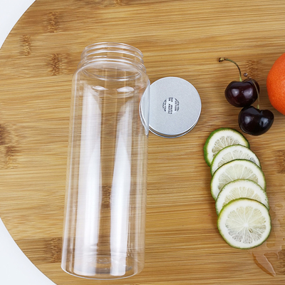 Food Grade Cylinder Food Containers 0.5 Liter Dengan Tutup Air Makanan Kering